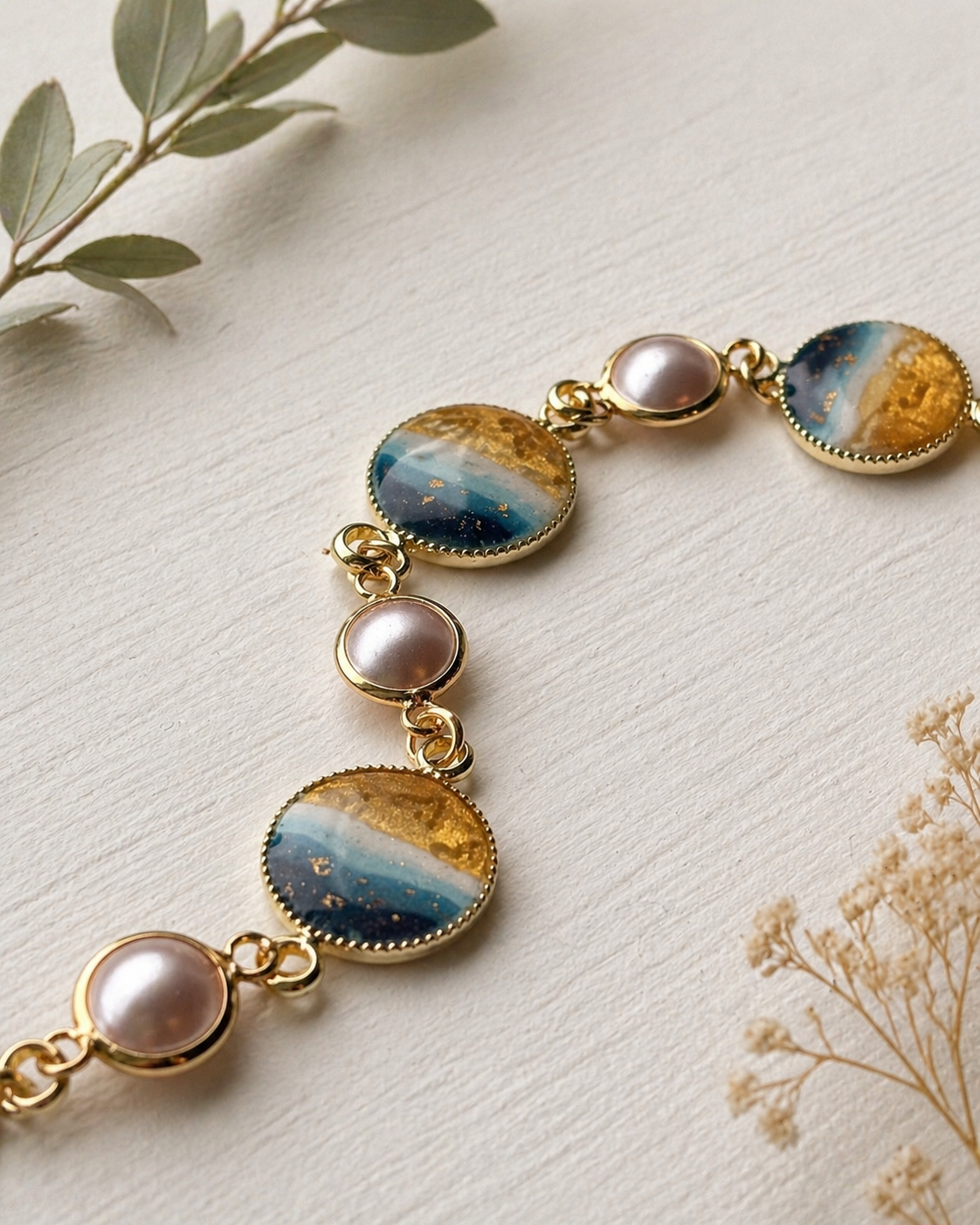 "Footprints in the Sand" Necklace